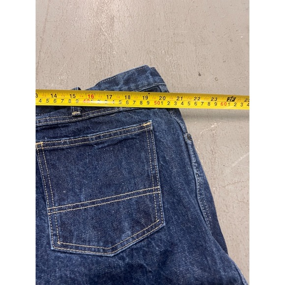 Genuine Dickies Washed Denim Shorts Mens Blue 9" Inseam Loose Fit Classic - 42 - Picture 7 of 8